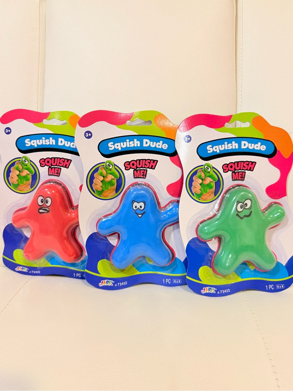 Ja-Ru® Squish Dude® Stretchy Toy 3x